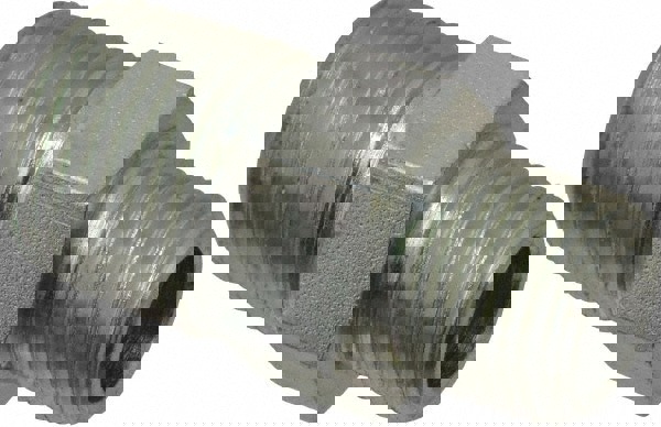 Industrial Pipe Hex Plug: 1/2 x 3/8